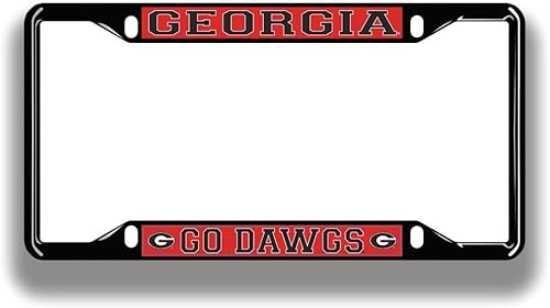 Vista 29 de Elite Fan Shop Marco de matrícula NCAA, color negro