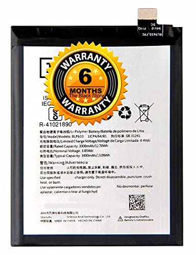 Image of Original BLP633 Battery Compatible with Oneplus 3T A31 A33