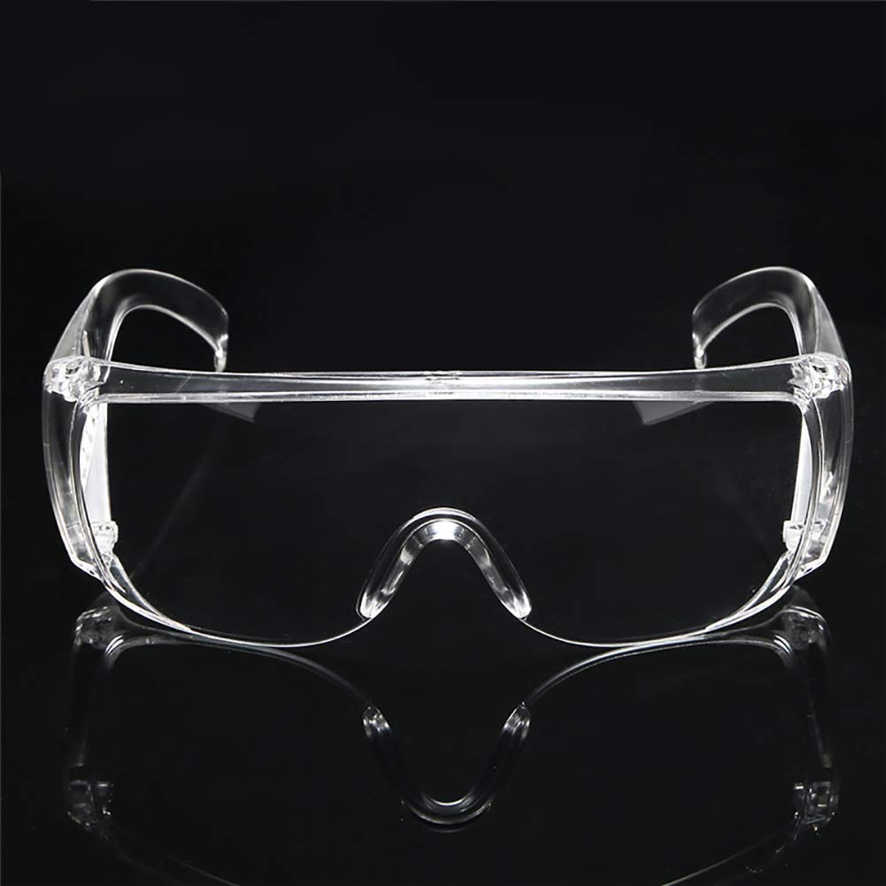 DOMTAI Anti-Fog Protective Safety Glasses Over-Glasses Goggles Clear Vision Lenses Dust-Proof Anti-Scratch UV Protection Eyewear for Home Lab Workplace (1 Pair) (B086MDRBZD) Amazon Price History, Amazon Price Tracker