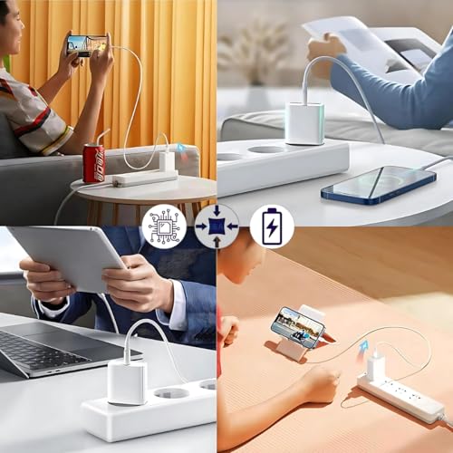 Carregador iPhone 8,X,XR,XS,11,12,13,14. 25W + Cabo Fonte Turbo Lightning Homologado Anatel Resisten