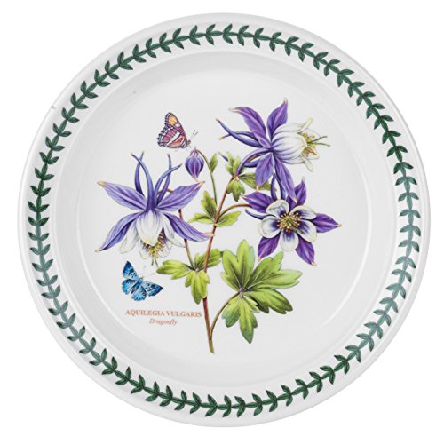 Image of Portmeirion Exotic Botanic Garden Salad Plate Set with 6 Assorted Motifs