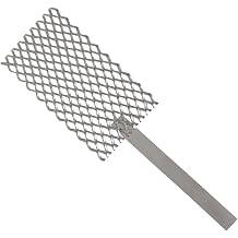 GTPBAO Titanium Coated Mesh Jewelry Electrode with Handle Premium Positive Plate for Electroplating Metal Processes Hardware Grate