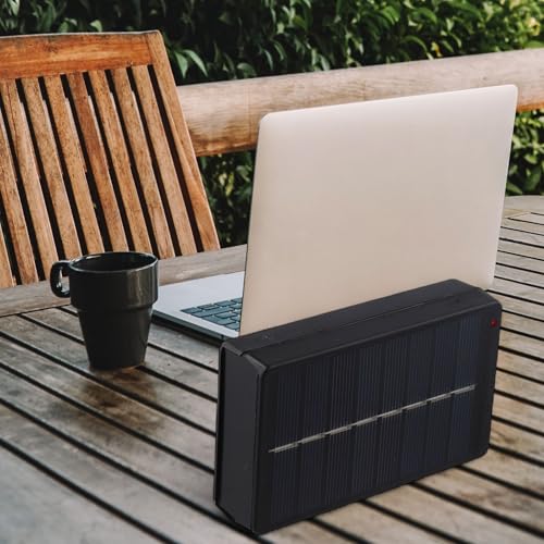 1W 4V Portable Solar Panel Charging Box for Rechargeable AA and AAA 1.2V Batteries – Polycrystalline Silicon, Compact Outdoor Camping & for Hi