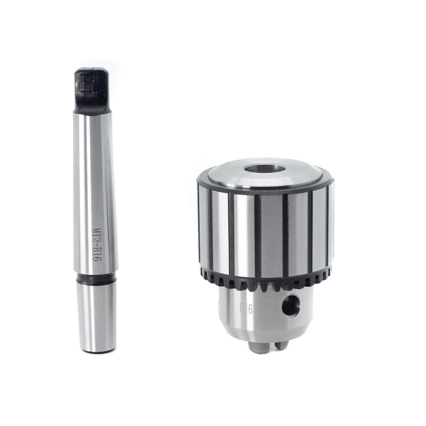 Portabrocas JESTUOUS B16 tipo llave de 1/2 pulgada (1-13 mm) con mandriles MT2 Morse cónico resistente