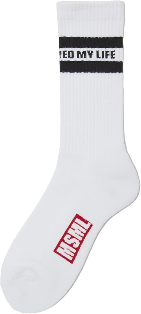 Amazon エムエスエムエル M11 02b1 Ac01 Line Sox 靴下 ラインソックス コットン メンズ Bonez Free ブラックxブラック スポーツソックス 通販