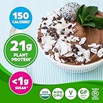 Orgain Organic Vegan Protein Powder, Creamy Chocolate Fudge - 21g Plant Protein, 6g Prebiotic Fiber, Low Net Carb, No Lactose Ingredients, No Added Sugar, Non-GMO, For Shakes & Smoothies, 2.03 lb - Image 4