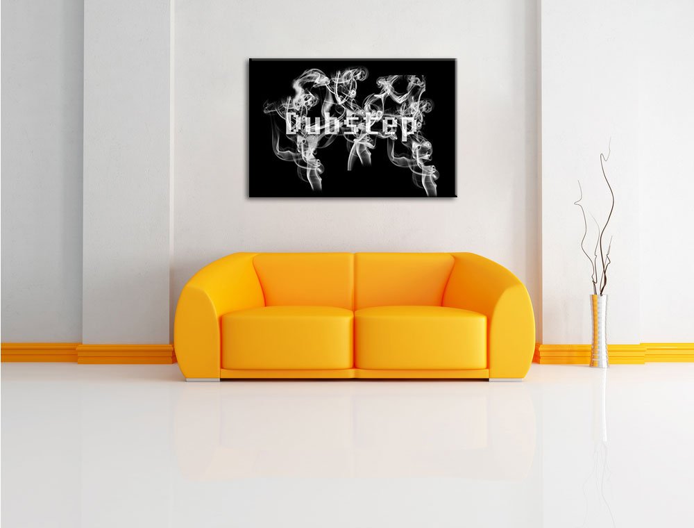 Pixxprint Musica Elettronica, scatole Dubstep Stampa su Tela 120x80 cm Artistica murale