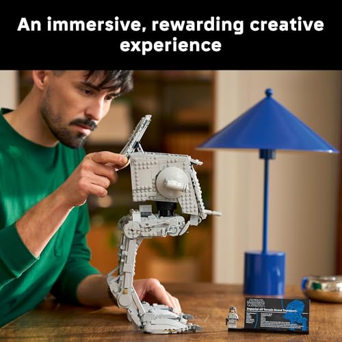 Image of LEGO Star Wars at-ST Walker Building Set - Adult Building Blocks for Fans, Ages 18+ - Imperial Forces Collectible Model Kit - Star Wars Gift Idea for Men & Women - 75417