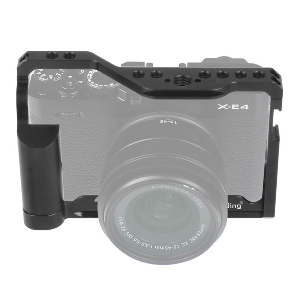 Obudowa ochronna ze stopu aluminium do aparatu Cold Shoe z adapterem do montażu gimbala do aparatu Fujifilm X-E4 Fuji XE4