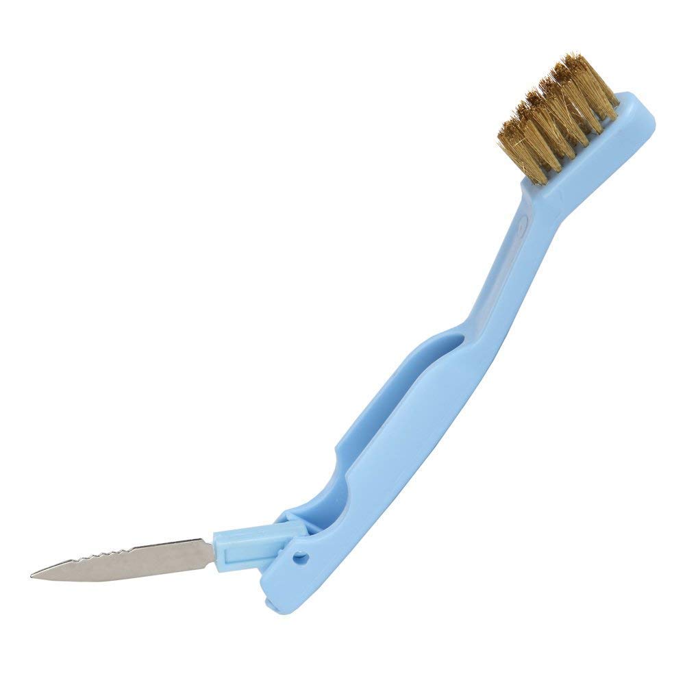 See full amazon price history chart for SpiderJuice Creative Multipurpose Folding Brass Wire Brush with Knife Perfect Kitchen Tool for Cleaning Scrubbing Scraping (Single Piece, Random Color) SpiderJuice Creative Multipurpose Folding Brass Wire Brush with Knife Perfect Kitchen Tool for Cleaning Scrubbing Scraping (Single Piece, Random Color) (B07GRMLRN5) Amazon Price History, Amazon Price Tracker