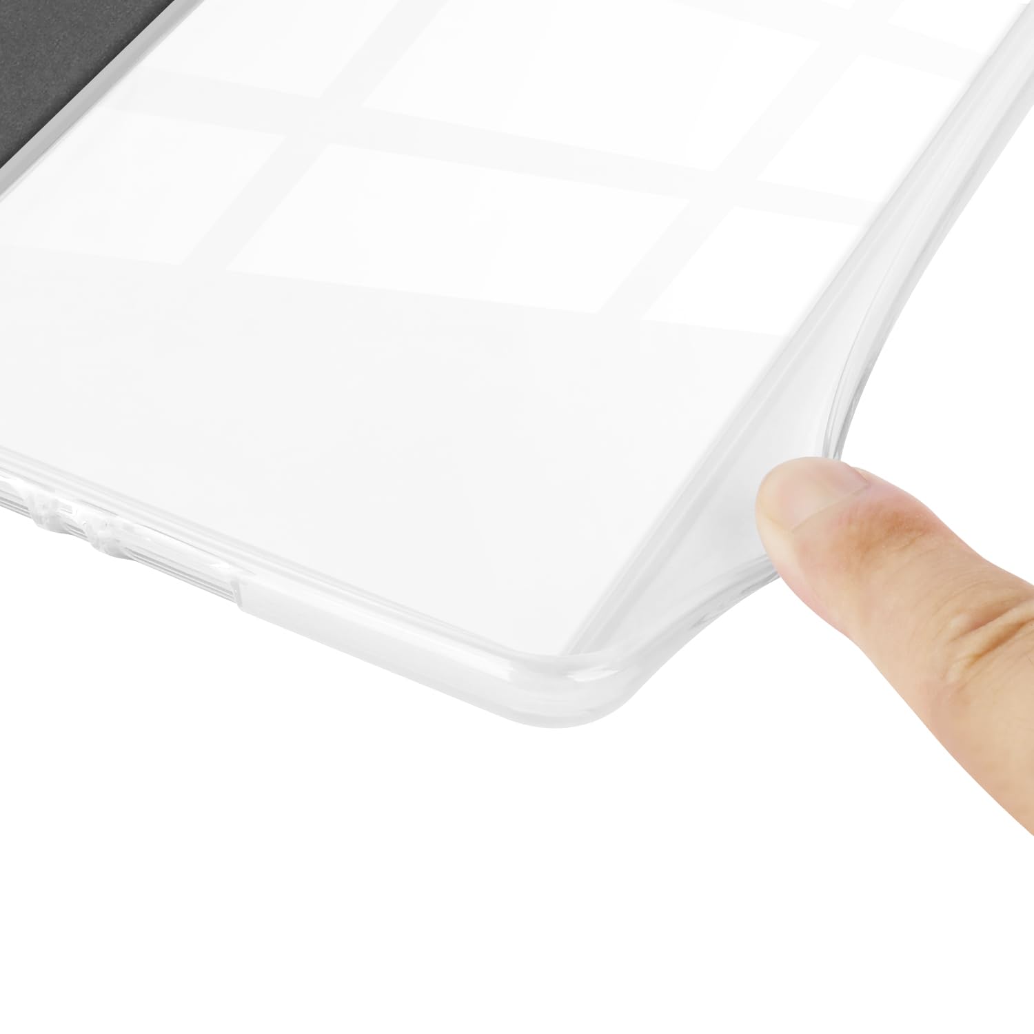 Custodia ERUNTO per Kindle Paperwhite 6,8" e Signature – Retro acrilico trasparente, chiusura magnetica con laccetto, accensione/spegnimento automatico(verde)