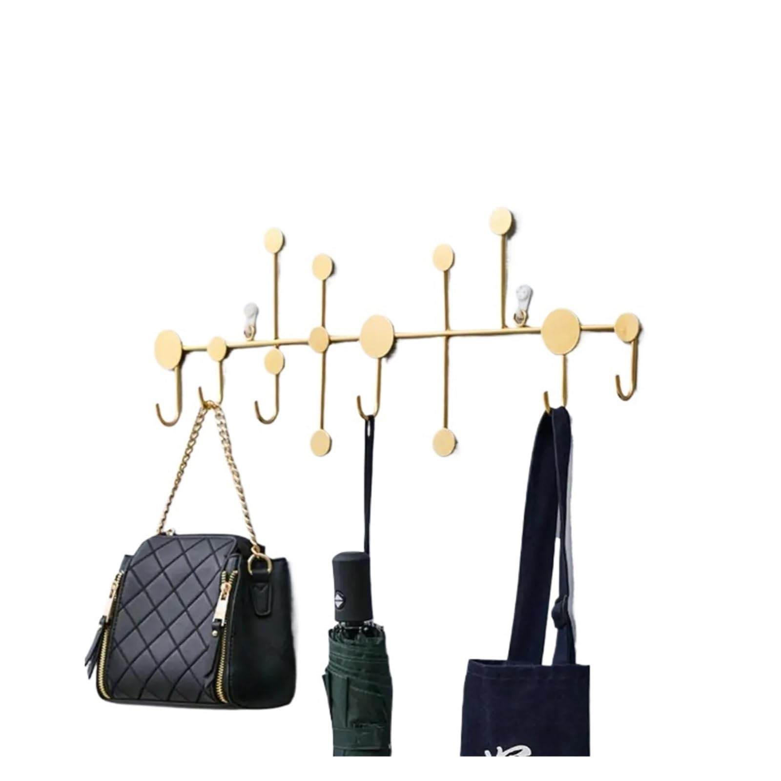 Dvmsief Style A Coat Hooks Creative Iron Hook Key Xuan Closed Into The Door Of The Frame Wall Hanging Hanger Clothing Shop Decoration(Style A)