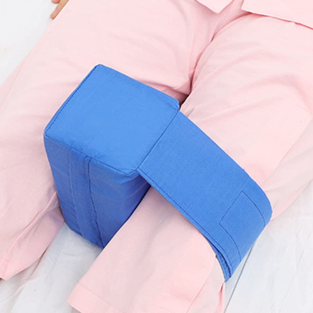 Cabilock Sleeping Leg Pillow Leg Clamp Comfortable Sponge Cushion for Elder Bedsore Prevention for Hospital