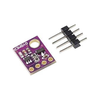 GY-BME280-5V BME280 5V Digital Temperature Humidity Sensor High Precision Atmospheric Barometric Pressure Sensor Module Sensor Board with IIC I2C Breakout(Pack of 5PCS)