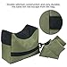 Twod Shooting Rest Bag Front and Rear Bag Support SandBag Stand Holders with 900 Denier Durable Construction and Water Resistance for Gun Rifle Outdoor Shooting and Hunting - Army Green