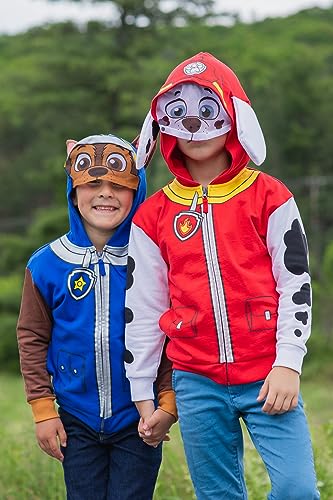 Paw Patrol Rubble Chase Skye Fleece Zip Up Pullover Hoodie Toddler to Little Kid2