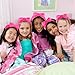 WHAVEL 9 Pack Hot Pink Spa Headbands - Soft Fluffy Makeup Removal, Facial Care, and Bachelorette Party Favors