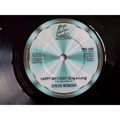 Stevie Wonder - Happy Birthday / Happy Birthday Sing Along