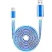 Android Charger, VANTEN [Android Charging Cable][Samsung Fast Charger][Led Light Cable][Micro USB Cord](3ft) for Samsung Galaxy/Note/HTC/Nokia/Sony/Kindle/Windows/Tablet/Smartphone (Android,1 Pack)