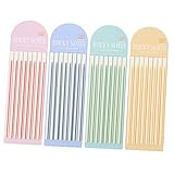 HOMSFOU Lese Highlight Streifen Bücher mit Selbstklebenden Farbigen Markierungsstreifen für Einfaches Annotieren und Lesen Transparent Weich für Schulbedarf Geeignet