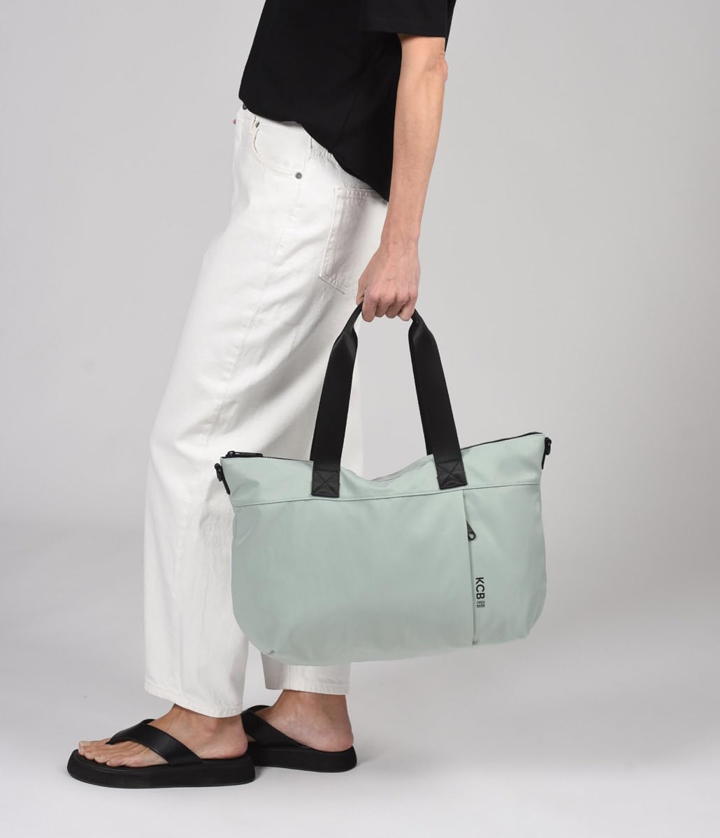 KCB Shopper Maze | Diseño Espacioso y Práctico | Bolsillos Multiusos | Variedad de Compartimentos | Asas Ajustables | 100% Vegano
