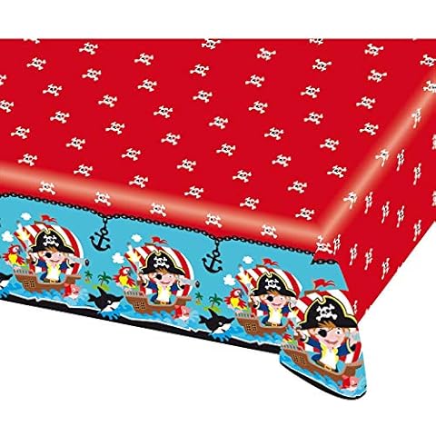 amscan 9902123 Pirata - Mantel para fiestas infantiles Cover