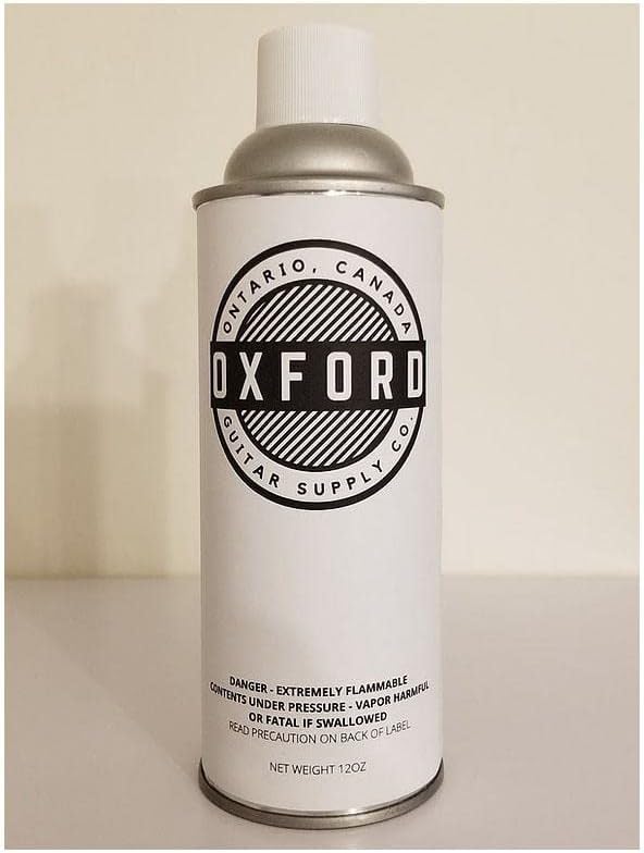 Solo Guitars Oxford Aerosol Nitrocellulose Lacquer Clear Lacquer