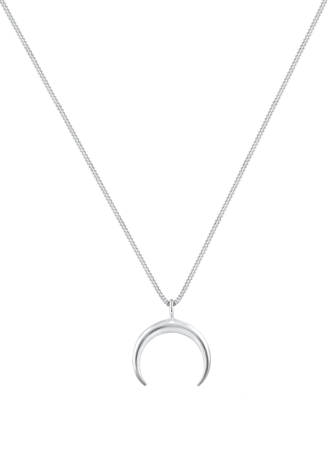 Elli Collana Donne Mezzaluna Astro Blogger in Argento Sterlino 925