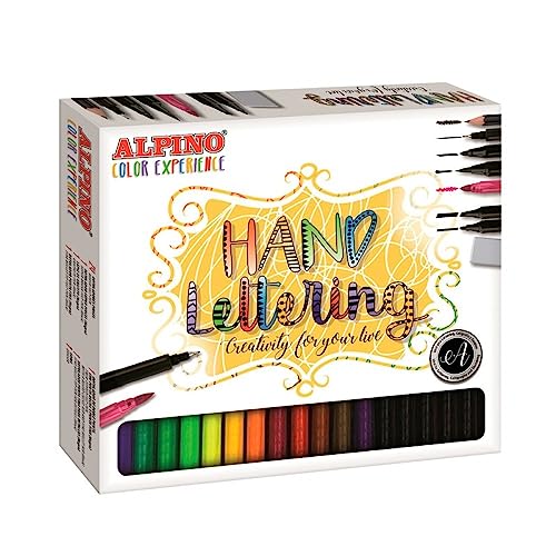 Alpino Color Experience Kit Hand Lettering | Rotuladores Lettering | Rotuladores para Hand Lettering | Lettering y Caligrafía