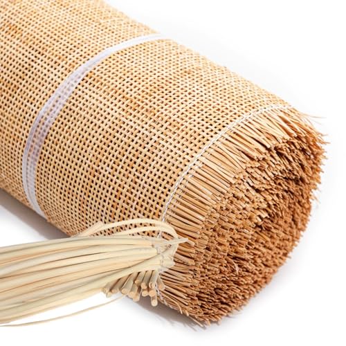 Rattangeflecht Natur, 60cm Breites Wiener Geflecht Meterware, Rattan...