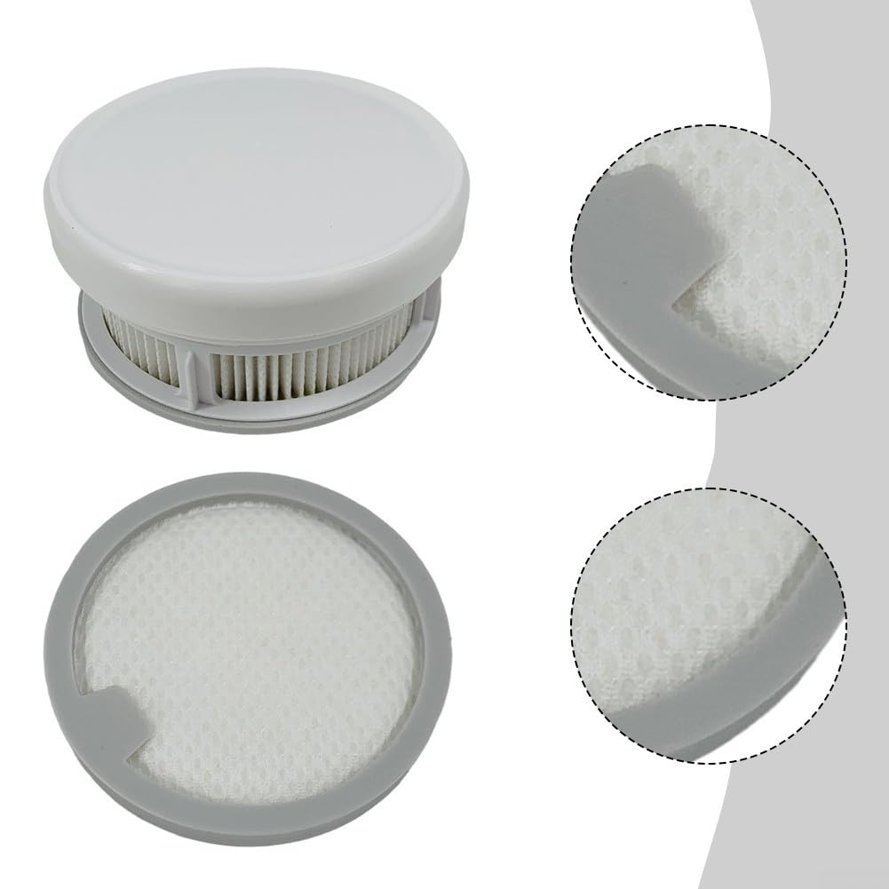 Juego de filtros pre y motor lavables para Xiaomi G20 Lite C203, alta eficiencia para piezas de repuesto estilo HEPA para succión de pelo de mascotas, accesorios reutilizables para aspiradora (30