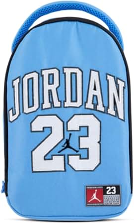 Nike Air Jordan Jersey 23 Zip Insulated Lunch Bag Box (Blue), 9A0837