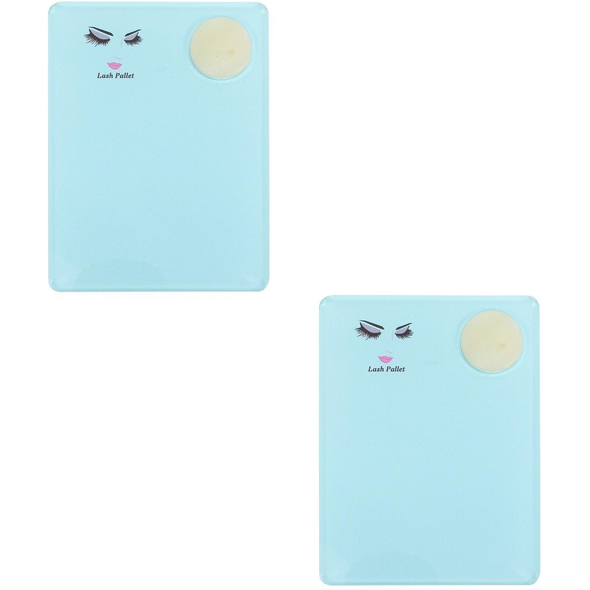 Healeved 2 Pezzi Di Accessori Per Extension Ciglia Palette Manuale Per Ciglia Con Vassoio Per Lapplicazione