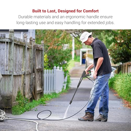 Image of DYLECT Turbo Lance for High Pressure Washer - Delivers Heavy-Duty Jet Spray | Rust-Resistant, Leakproof | Quick Connect Nozzle for Deep Cleaning Performance (Compatible with Ultra Power & Power Max)