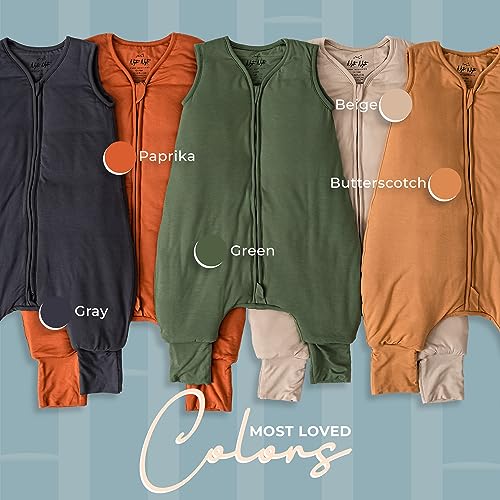 Image of Sleeveless Soft Baby & Toddler Sleeping Sack, Breathable with Adjustable Feet Cuffs & Anti-Slip Grip