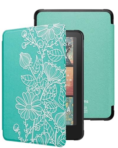 WALNEW 7インチ All-New Kindle Paperwhite 第12世代(2024年発売) ケース Kindle Colorsoft Signature Editionに適応 高級PU レザー カバー オートウェイク/スリープ機能 磁気吸着 スクラッチ対策 全面保護 耐衝撃 キンドル ペーパーホワイト シグニチャーエディションの画像