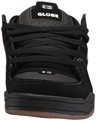 Image of Globe Men's Fusion Shoe, Black /Black /Silver Grey, 6 M US
