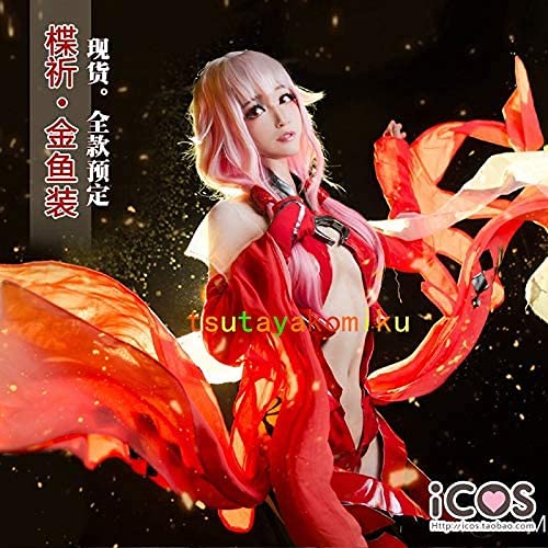 Amazon.co.jp: 和顺の动漫ギルティクラウン 楪 いのり 金魚服 戦闘服
