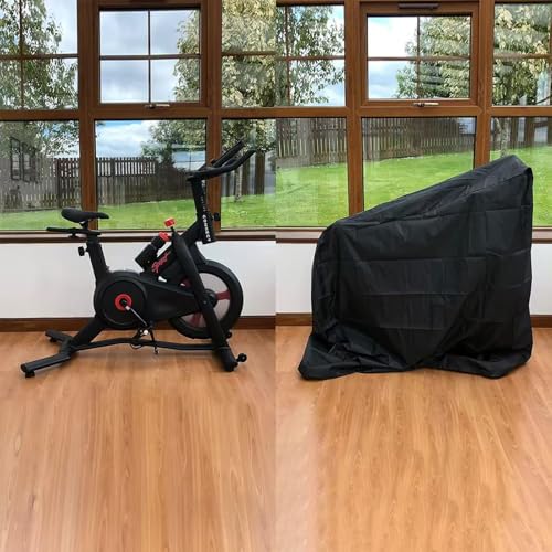 Funda para bicicleta estática Uprights con cordón impermeable contra daños 7