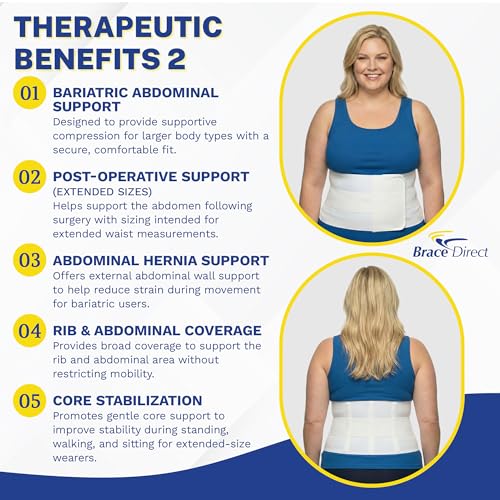 Faja abdominal ajustable Brace Direct talla M/L miniatura 2