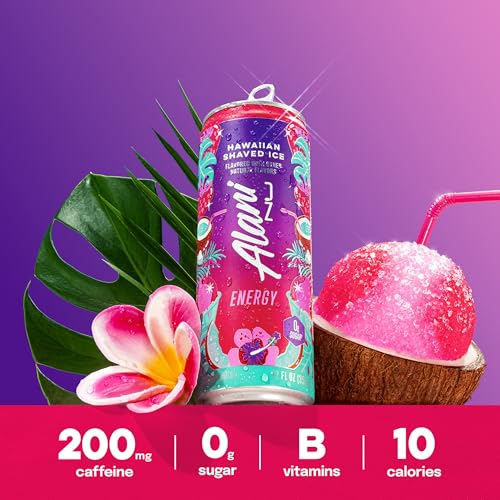 Alani Nu Hawaiian Shaved Ice Sugar Free Energy Drink (Pack of 12) - image 5