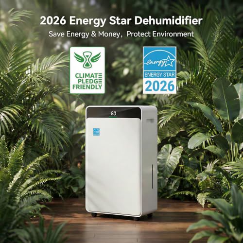 2026upgraded 80pint energy star dehumidifier for basement - Image 4
