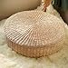 TTYAC Cuscino da Pavimento Cuscino Rotondo in Paglia Ecologico Tappetino da Meditazione in Tatami Intrecciato a Mano Tappetino per Meditazione Yoga, Stati Uniti