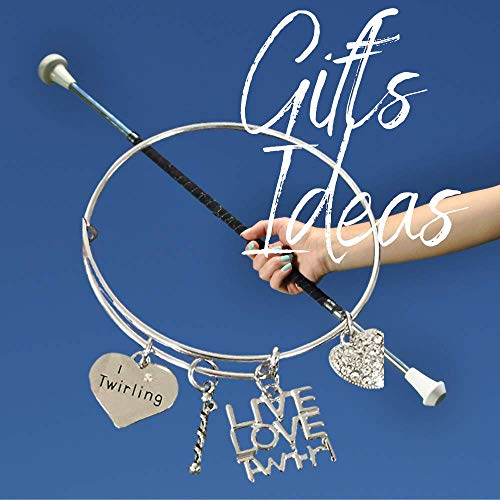Infinity Collection Twirl Bracelet, Twirling Charm Bangle - Twirling Jewelry - Live Love Twirl - Majorette Bracelet - Gift For Baton Twirlers3