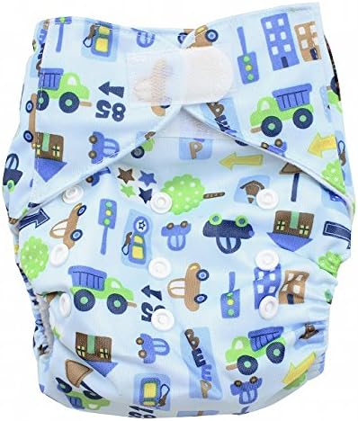 Amazon Sunny Baby おむつカバー 布おむつ フリーサイズ サイズ調節可 テープ式 のりもの 並行輸入品 おむつカバー ベビー マタニティ 通販