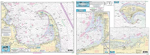 Harbors of Cape Cod Bay, MA - Laminated Nautical Navigation & Fishing Chart by Captain Segull's Nautical Sportfishing Charts | Chart # WB111