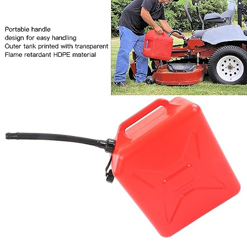Jerrycan de Gasolina de 5,2 Galões de Fluxo Suave Jerrycan Resistente Escala Clara para Cortadores d