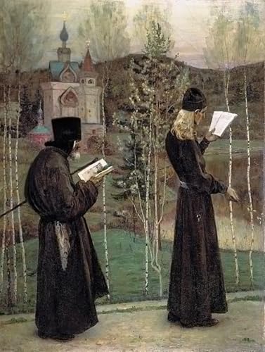 Impression affiche de Mikhail Nesterov pour décoration de la chambre