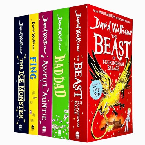 David Walliams Collection 4 Books Set (Fing, The Ice Monster, Slime, Code Name Bananas)