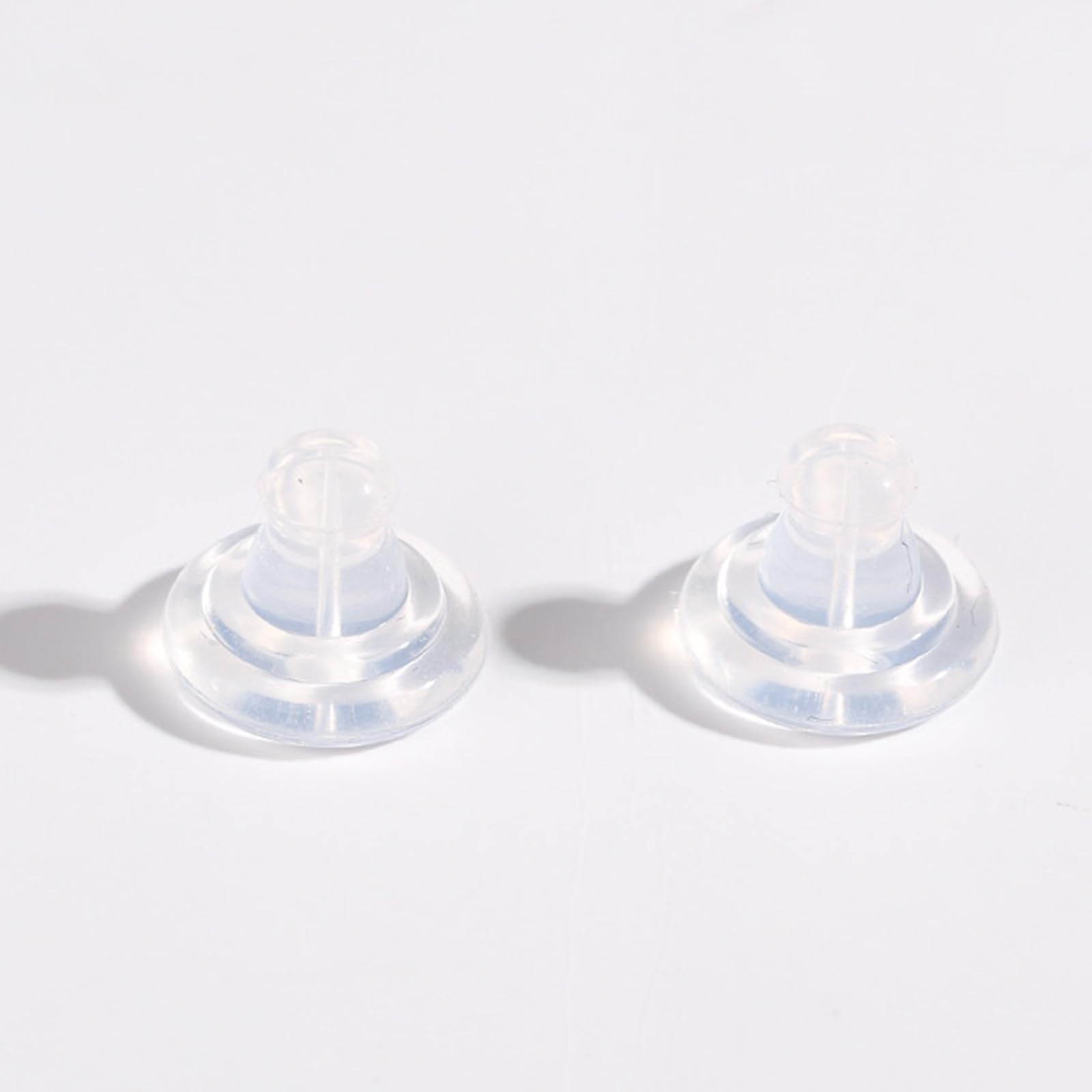Acquista 12 stili 600 pezzi di chiusure per orecchini a bottone, kit di chiusure per orecchini in plastica trasparente, in metallo e gomma, in silicone, per orecchini a gancio, a bottone, a